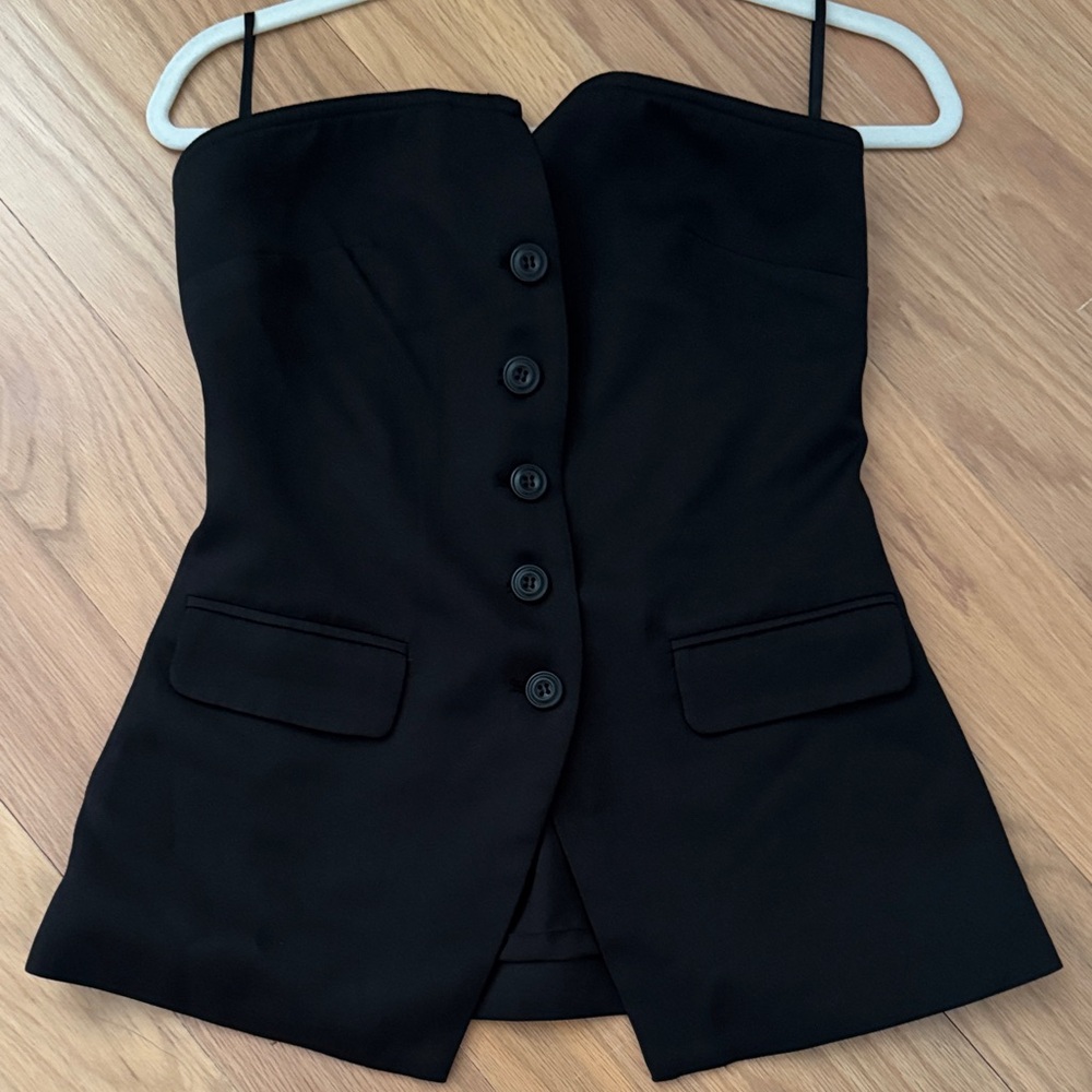 NWT Elegant Black Women's Top